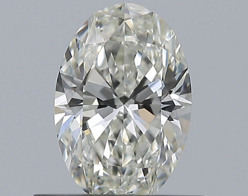 0.59 carat I-VS1 Natūralus Oval Deimantas (1)