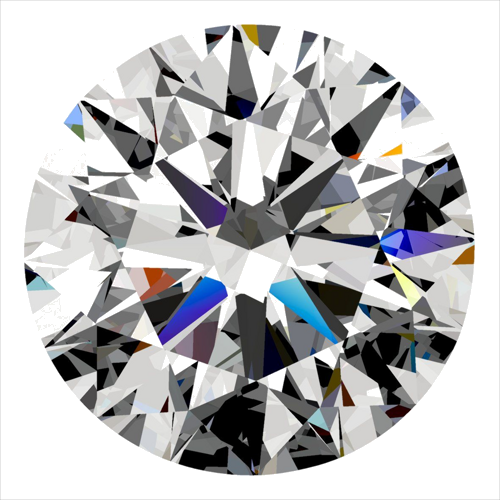 0.32 carat G-VS2 Excellent cut Natūralus Round Deimantas (1)