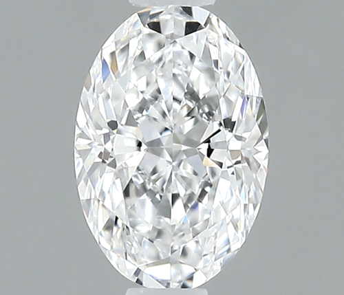 0.5 carat D-VS1 Natūralus Oval Deimantas (1)