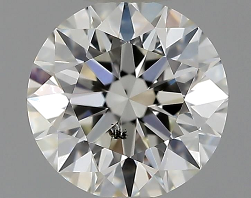 0.5 carat J-SI2 Excellent cut Natūralus Round Deimantas (1)