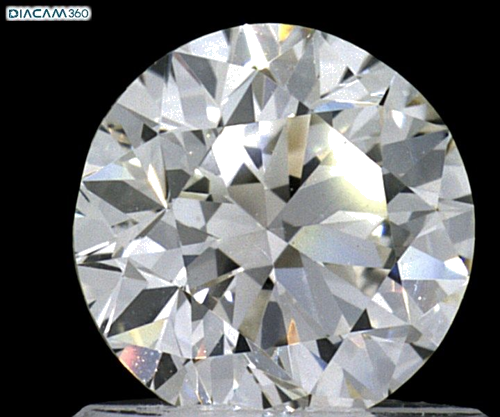 0.9 carat J-VS1 Very Good cut Natūralus Round Deimantas (1)