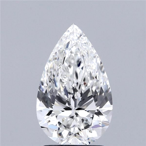 2.01 carat G-VS2 Natūralus Pear Deimantas (1)