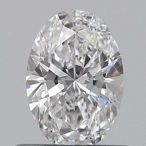 0.5 carat D-VS1 Natūralus Oval Deimantas (1)