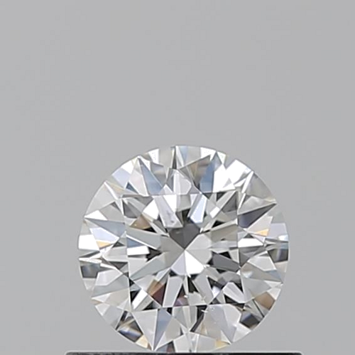 0.53 carat F-SI1 Excellent cut Natūralus Round Deimantas (1)