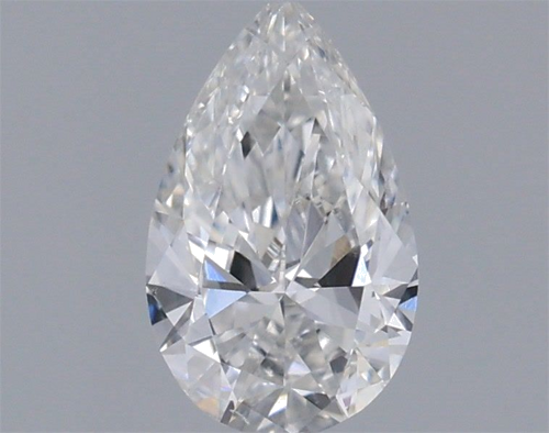0.31 carat F-SI2 Natūralus Pear Deimantas (1)