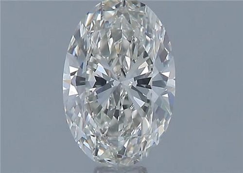 0.51 carat I-VS1 Natūralus Oval Deimantas (1)