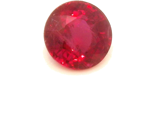 0.66 carat RED Round Rubinas (1)