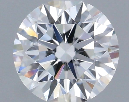 0.56 carat F-VVS1 Excellent cut Natūralus Round Deimantas (1)