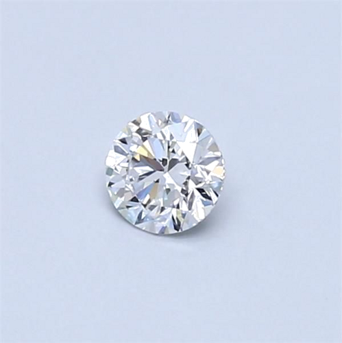 0.23 carat D-VVS2 Very Good cut Natūralus Round Deimantas (1)