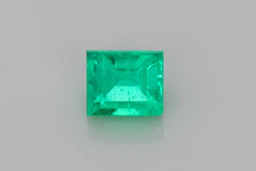 0.23 carat GREEN Baguette Smaragdas (1)