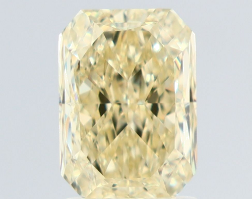 2.03 carat Fancy Light Yellow-VS2 Natūralus Radiant Deimantas (1)