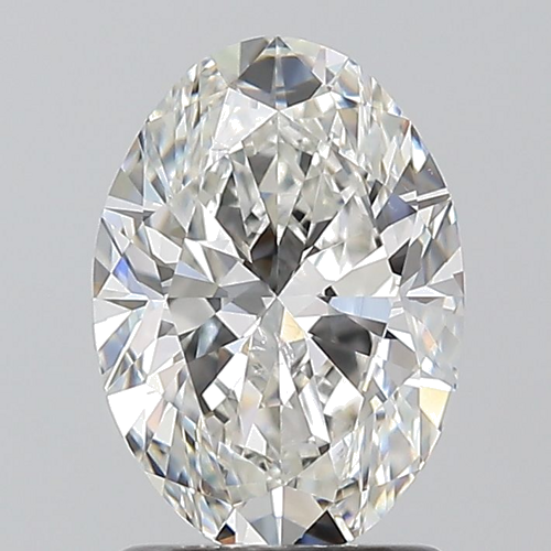1.5 carat G-SI2 Natūralus Oval Deimantas (1)