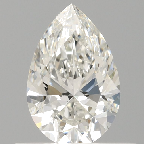 0.51 carat H-VVS2 Natūralus Pear Deimantas (1)