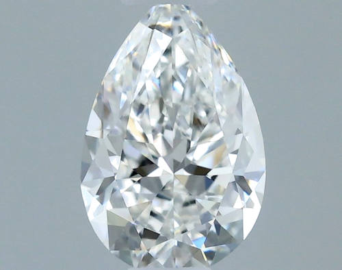 0.31 carat E-IF Natūralus Pear Deimantas (1)