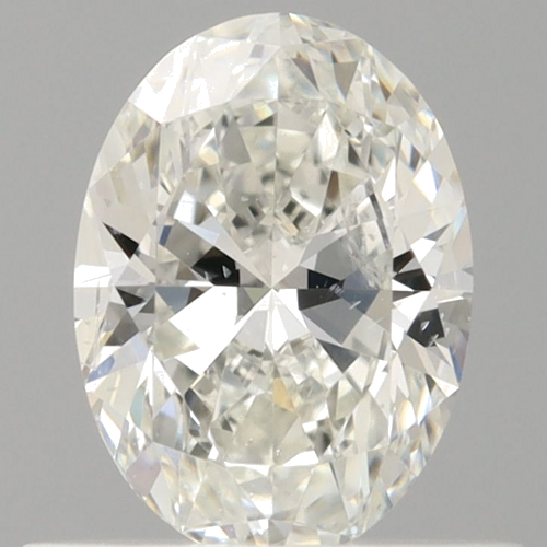 0.6 carat I-SI2 Natūralus Oval Deimantas (1)