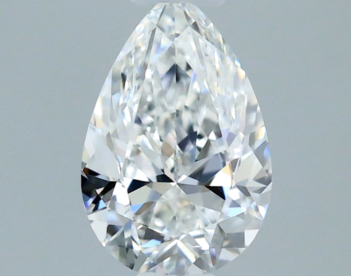 0.3 carat E-VVS2 Natūralus Pear Deimantas (1)