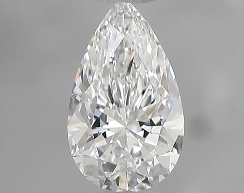 0.4 carat F-VVS1 Natūralus Pear Deimantas (1)