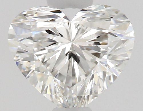 0.54 carat G-VVS1 Natūralus Heart Deimantas (1)