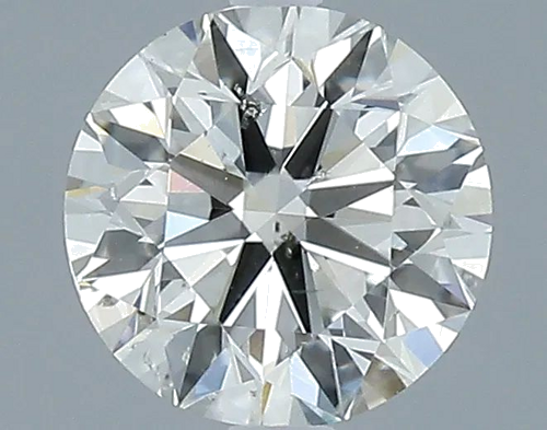 0.5 carat K-SI2 Excellent cut Natūralus Round Deimantas (1)