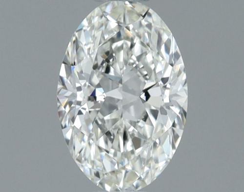 0.5 carat I-VS1 Natūralus Oval Deimantas (1)