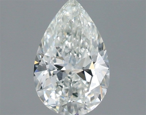 0.54 carat F-VS2 Natūralus Pear Deimantas (1)