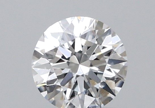 0.19 carat E-VVS1 Excellent cut Natūralus Round Deimantas (1)