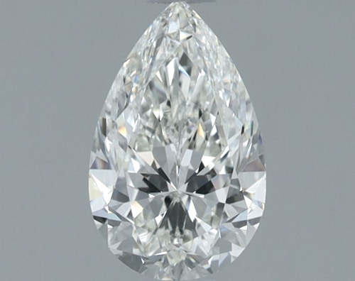 0.6 carat H-VVS1 Natūralus Pear Deimantas (1)