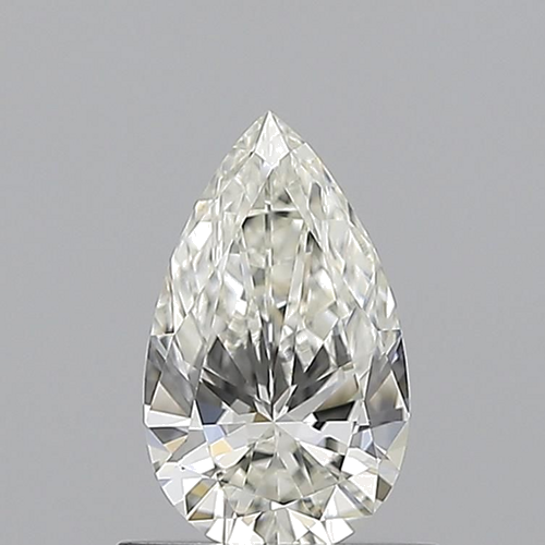 0.56 carat I-VVS1 Natūralus Pear Deimantas (1)