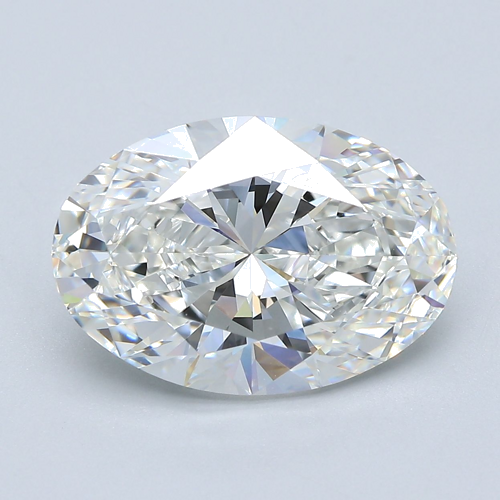 5.21 carat G-VVS2 Natūralus Oval Deimantas (1)