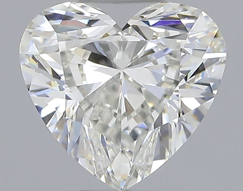 0.9 carat H-VS1 Natūralus Heart Deimantas (1)