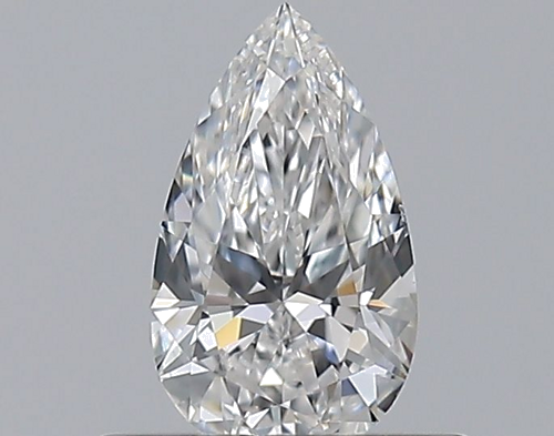 0.38 carat E-SI2 Natūralus Pear Deimantas (1)