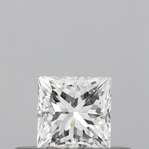 0.3 carat E-VVS2 Natūralus Princess Deimantas (1)