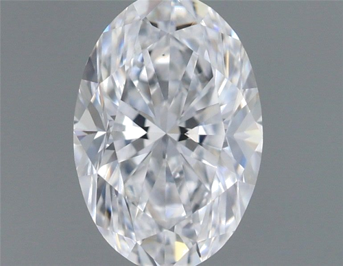 0.57 carat D-VS2 Natūralus Oval Deimantas (1)