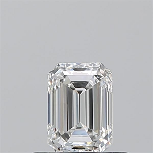 0.51 carat F-VVS1 Natūralus Emerald Deimantas (1)