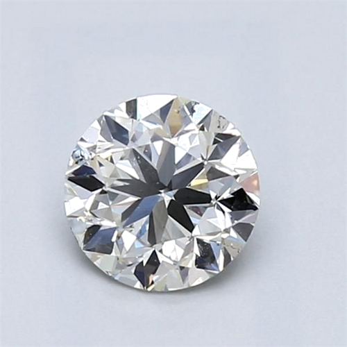 0.9 carat I-SI1 Very Good cut Natūralus Round Deimantas (1)