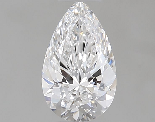 0.34 carat E-VVS1 Natūralus Pear Deimantas (1)