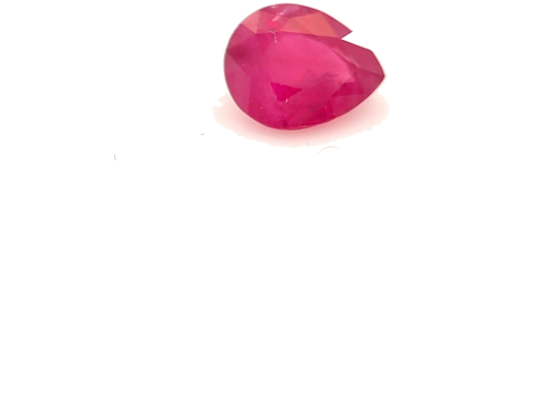0.6 carat RED Pear Rubinas (1)