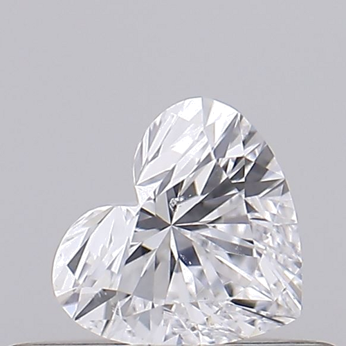 0.25 carat D-SI1 Natūralus Heart Deimantas (1)