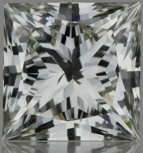 0.3 carat K-VVS1 Natūralus Princess Deimantas (1)