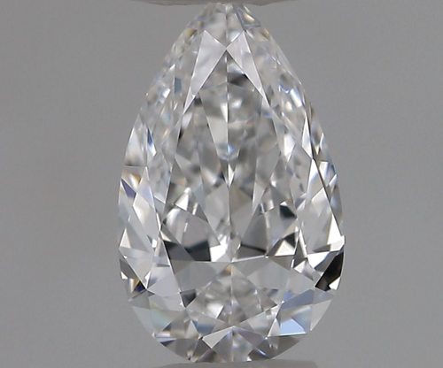 0.3 carat D-VVS1 Natūralus Pear Deimantas (1)