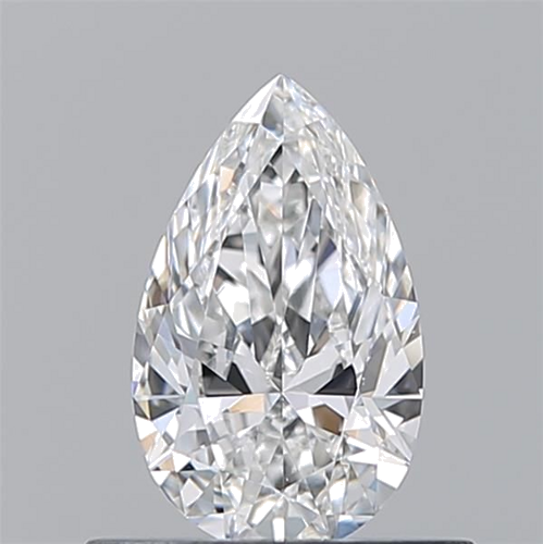 0.5 carat E-VS1 Natūralus Pear Deimantas (1)