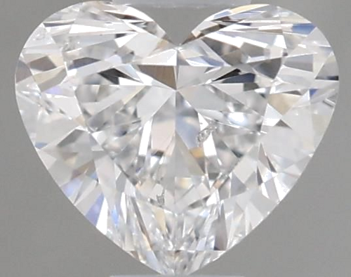 0.34 carat D-SI2 Natūralus Heart Deimantas (1)