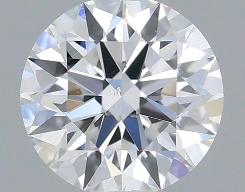 0.32 carat F-SI1 Excellent cut Natūralus Round Deimantas (1)