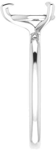 Sužadėtuvių Žiedas „Solitaire“ 585 Baltojo Aukso Pear Shape 9mm x 6mm (4)