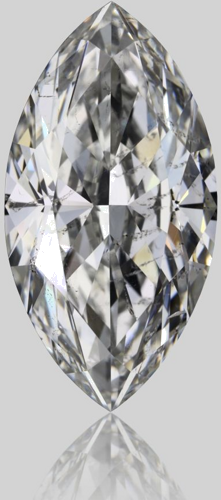 2.01 carat H-SI2 Natūralus Marquise Deimantas (1)