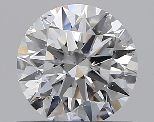 0.5 carat E-SI2 Excellent cut Natūralus Round Deimantas (1)