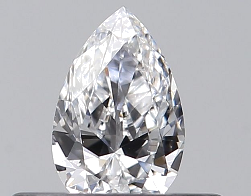 0.24 carat D-VS1 Natūralus Pear Deimantas (1)
