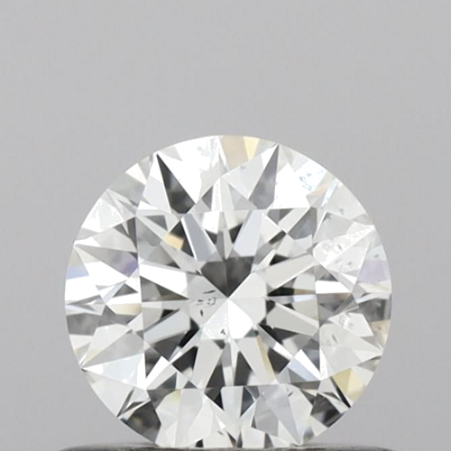 0.53 carat G-SI1 Excellent cut Natūralus Round Deimantas (1)