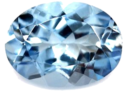 0.67 carat BLUE Oval Aquamarine (1)