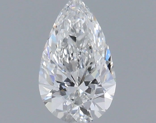 0.3 carat E-VVS2 Natūralus Pear Deimantas (1)